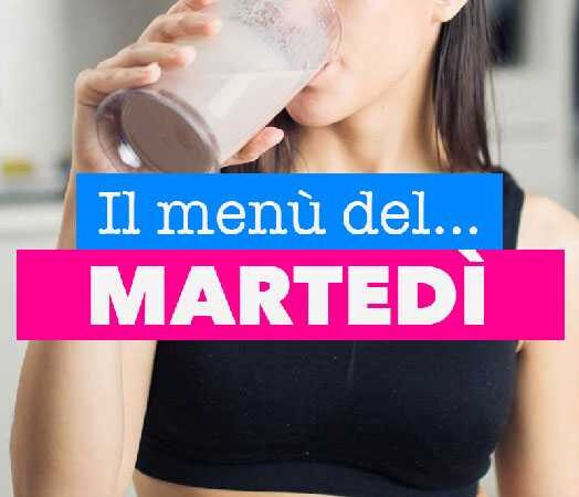 Menù Martedì
