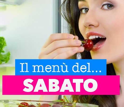 Menù Sabato